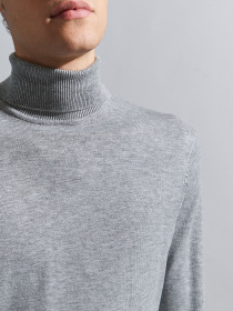 Водолазка Piazza Italia модель 73442_grey melange Фото