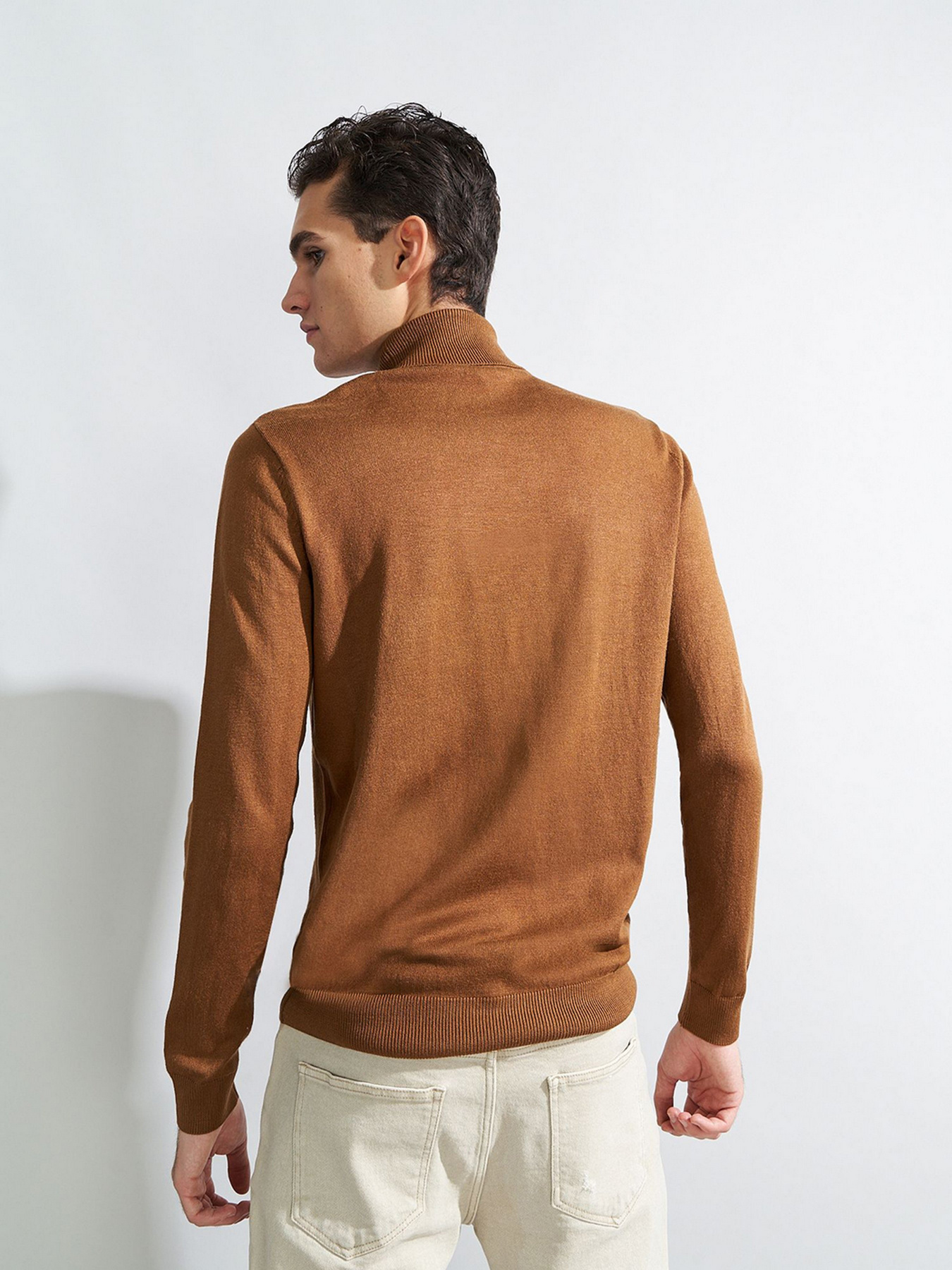 Водолазка Piazza Italia модель 73442_tobacco Фото