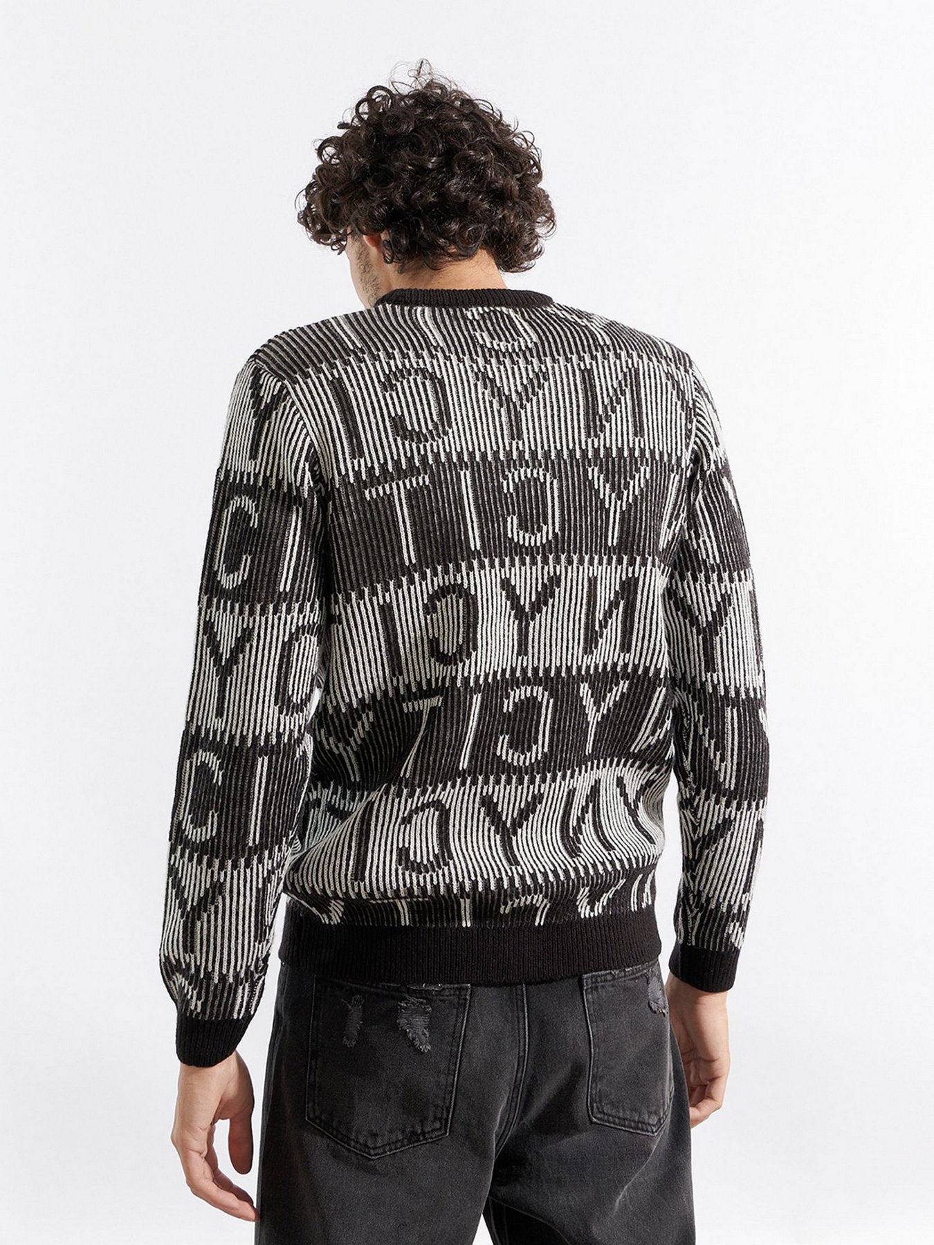 Джемпер Piazza Italia модель 74063_black Фото