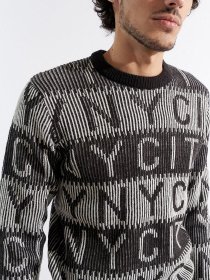 Джемпер Piazza Italia модель 74063_black Фото