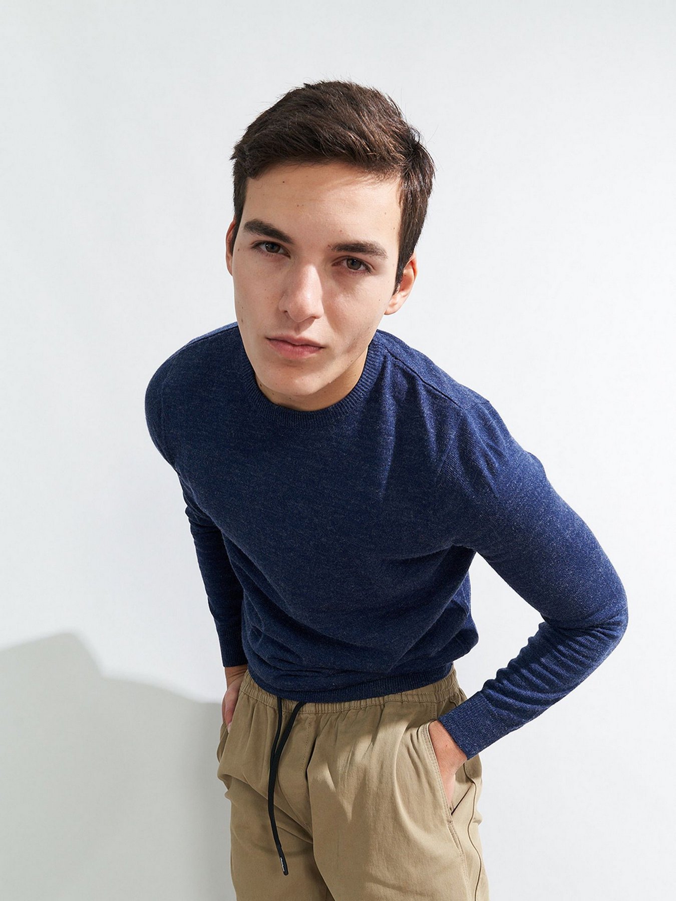 Джемпер Piazza Italia модель 74119_blue Фото