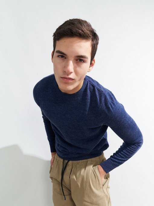 Джемпер Piazza Italia модель 74119_blue Фото