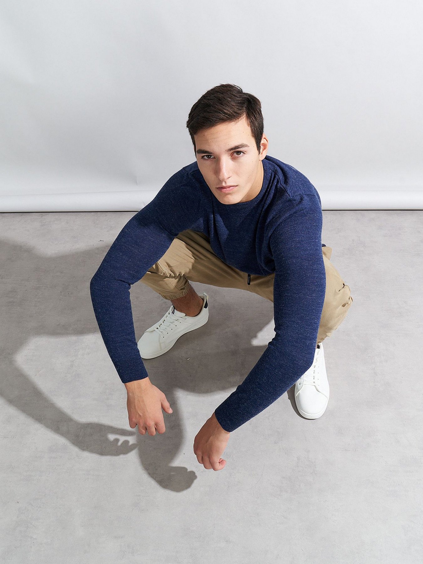 Джемпер Piazza Italia модель 74119_blue Фото