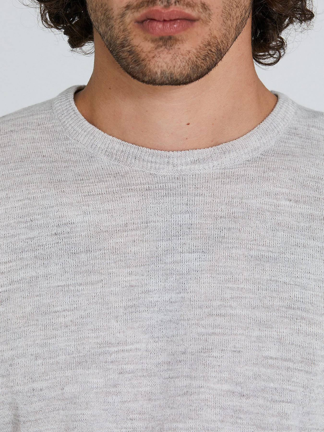 Джемпер Piazza Italia модель 74119_grey melange Фото