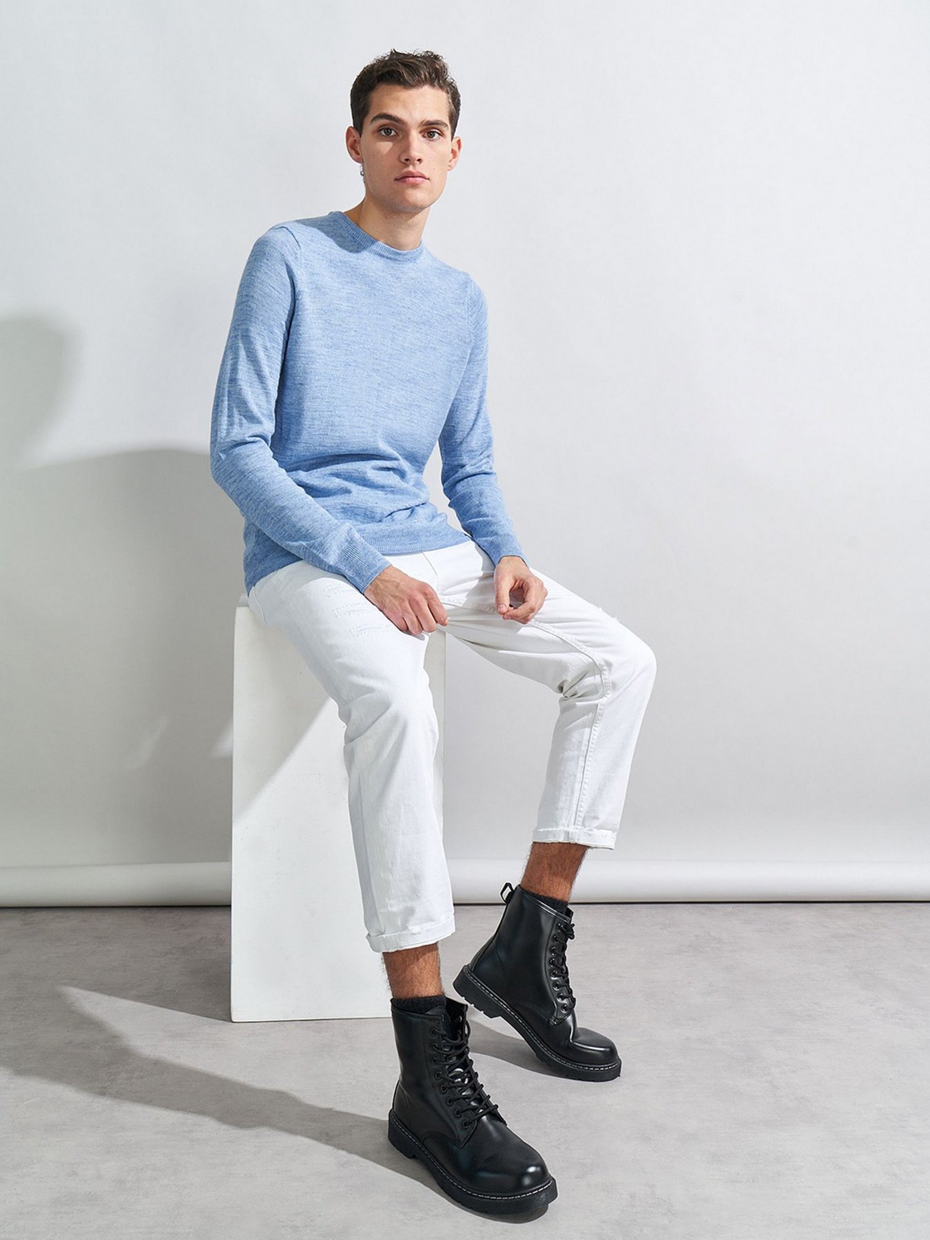 Джемпер Piazza Italia модель 74119_celestial Джемпер Piazza Italia модель 74119_celestial Фото