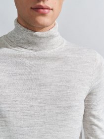 Водолазка Piazza Italia модель 74120_grey melange Фото