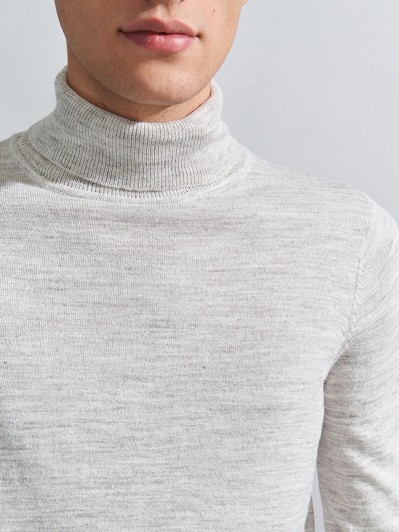 Водолазка Piazza Italia модель 74120_grey melange Фото