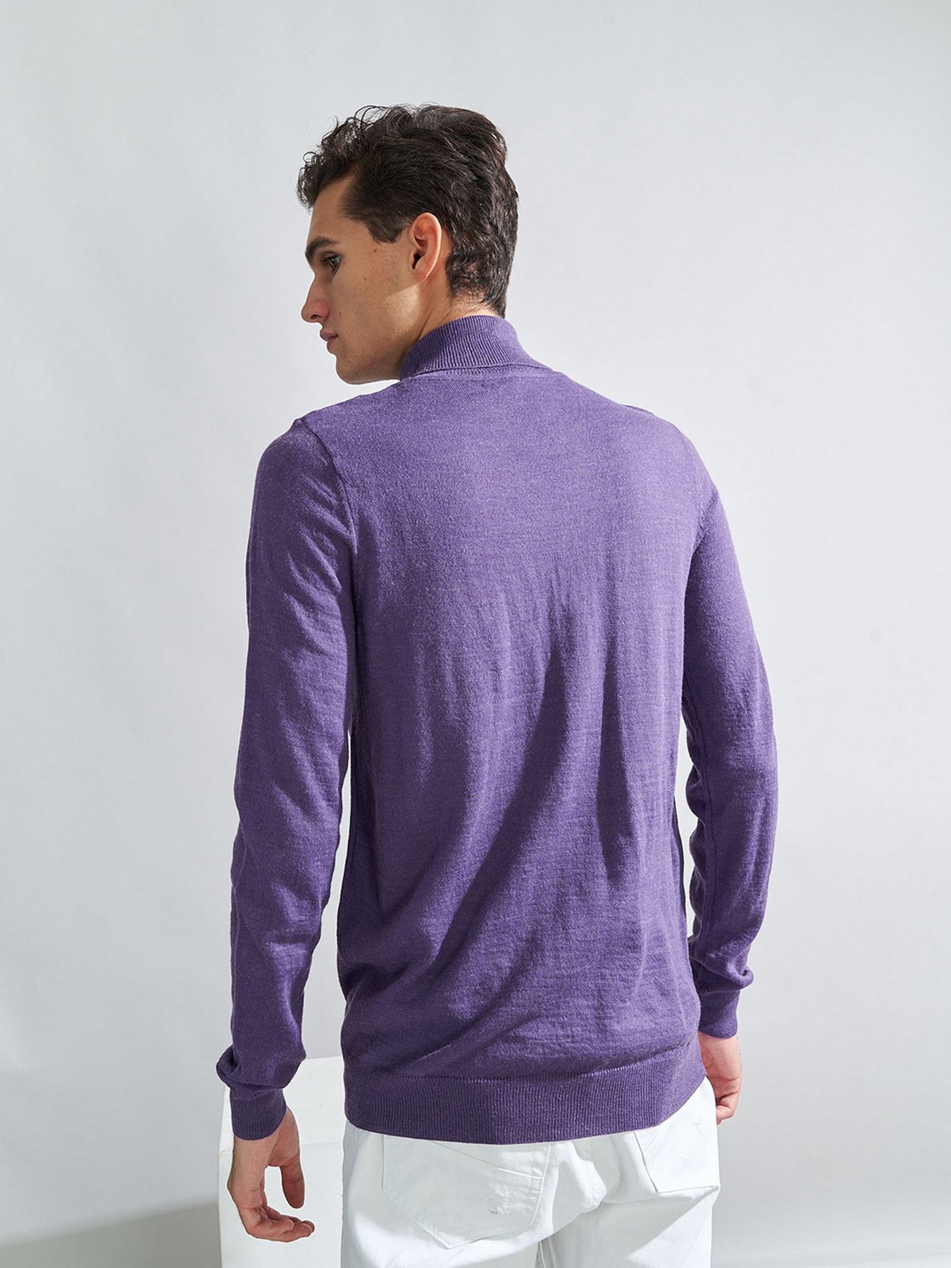 Водолазка Piazza Italia модель 74120_violet Фото