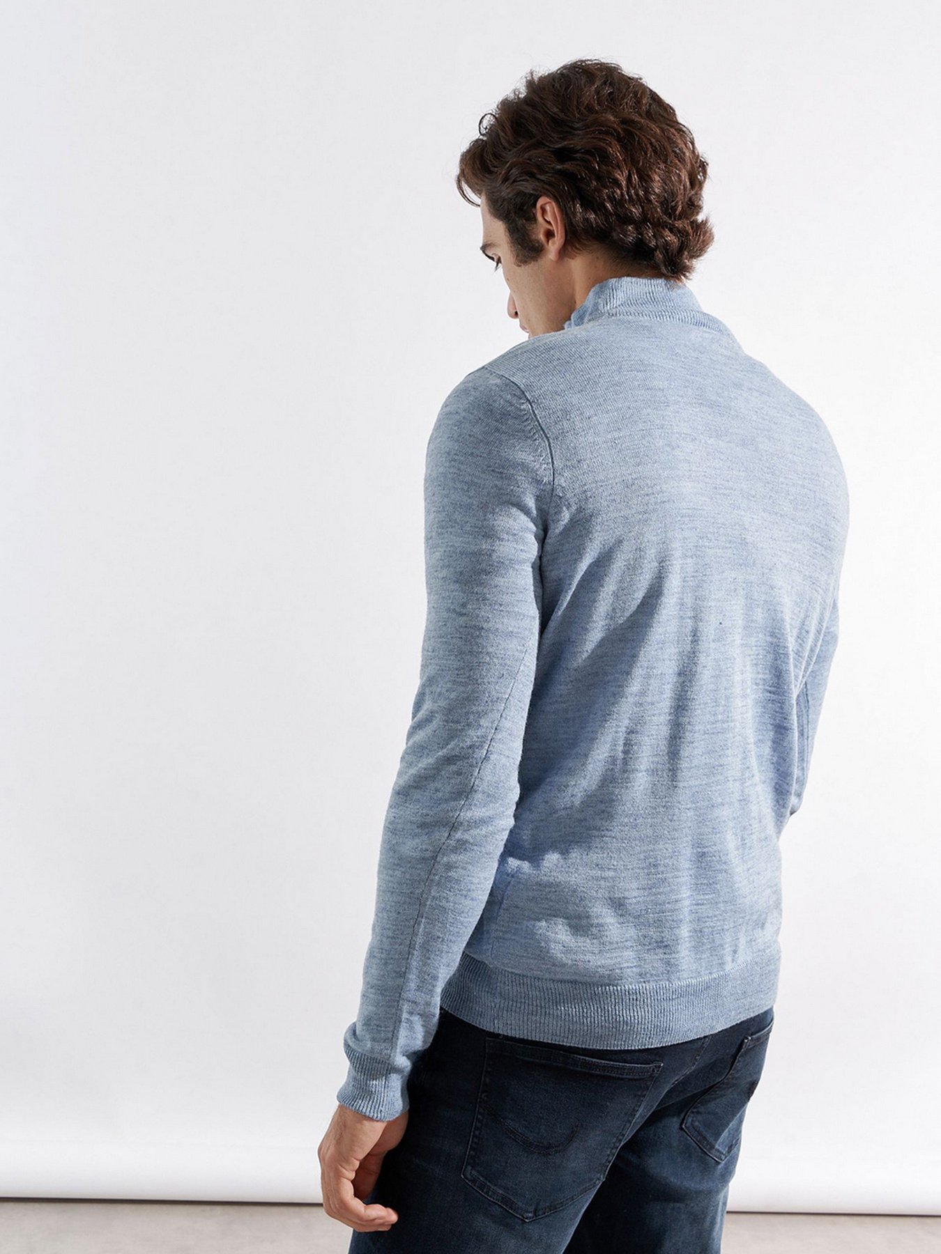 Кофта Piazza Italia модель 74151_celestial Фото