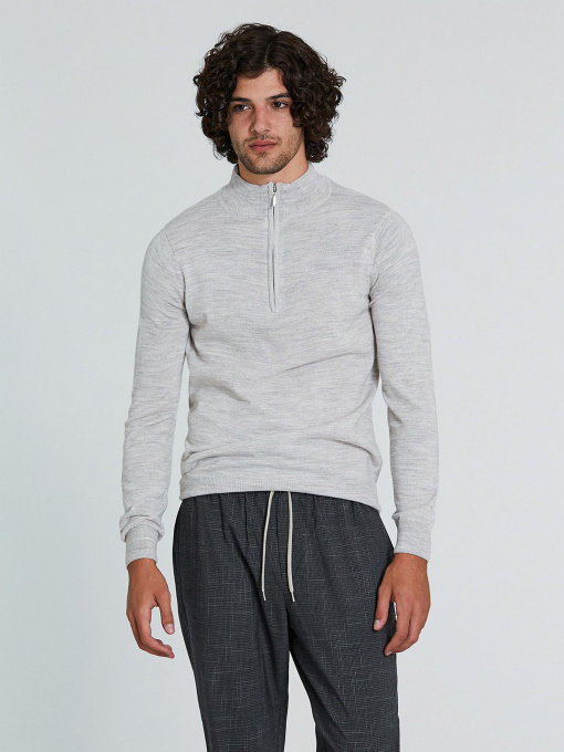 Кофта Piazza Italia модель 74151_grey melange Фото