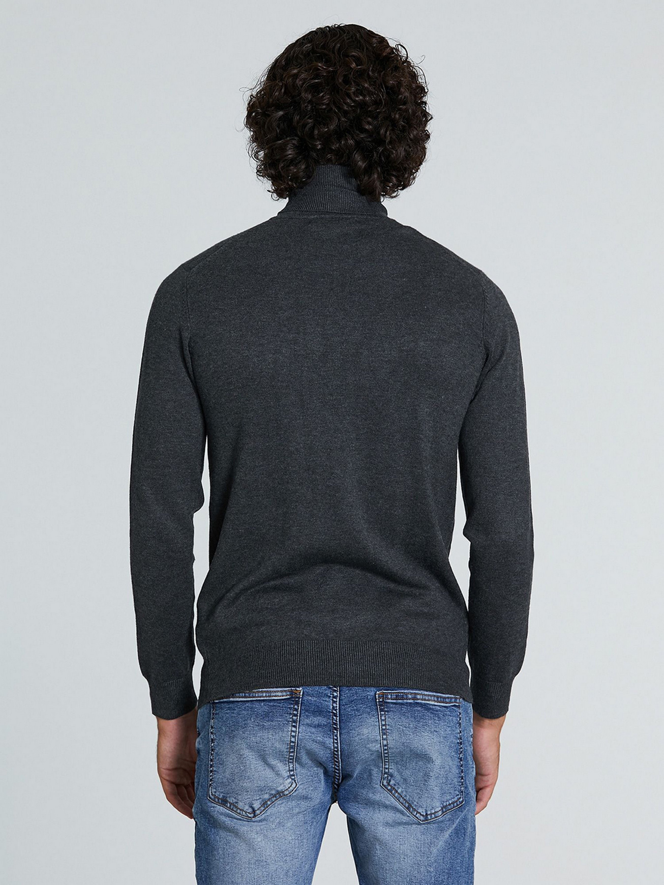 Водолазка Piazza Italia модель 74194_antracite melange Фото