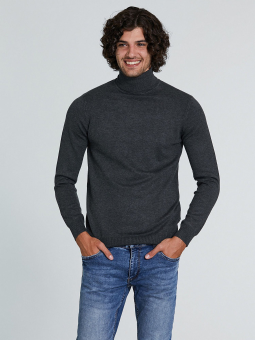 Водолазка Piazza Italia модель 74194_antracite melange Фото