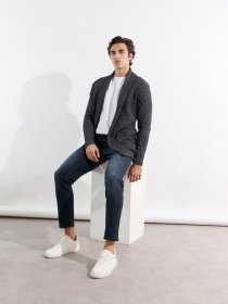 Кардиган Piazza Italia модель 75028_blue Фото