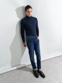 Водолазка Piazza Italia модель 51087_blue Фото