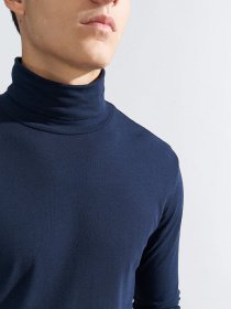 Водолазка Piazza Italia модель 51087_blue Фото