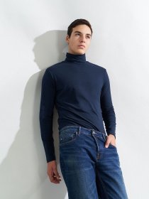 Водолазка Piazza Italia модель 51087_blue Фото