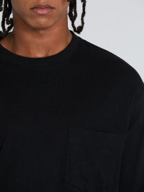 Лонгслив Piazza Italia модель 70361_black Фото