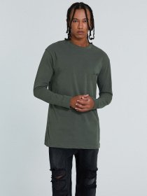 Лонгслив Piazza Italia модель 70361_green Фото