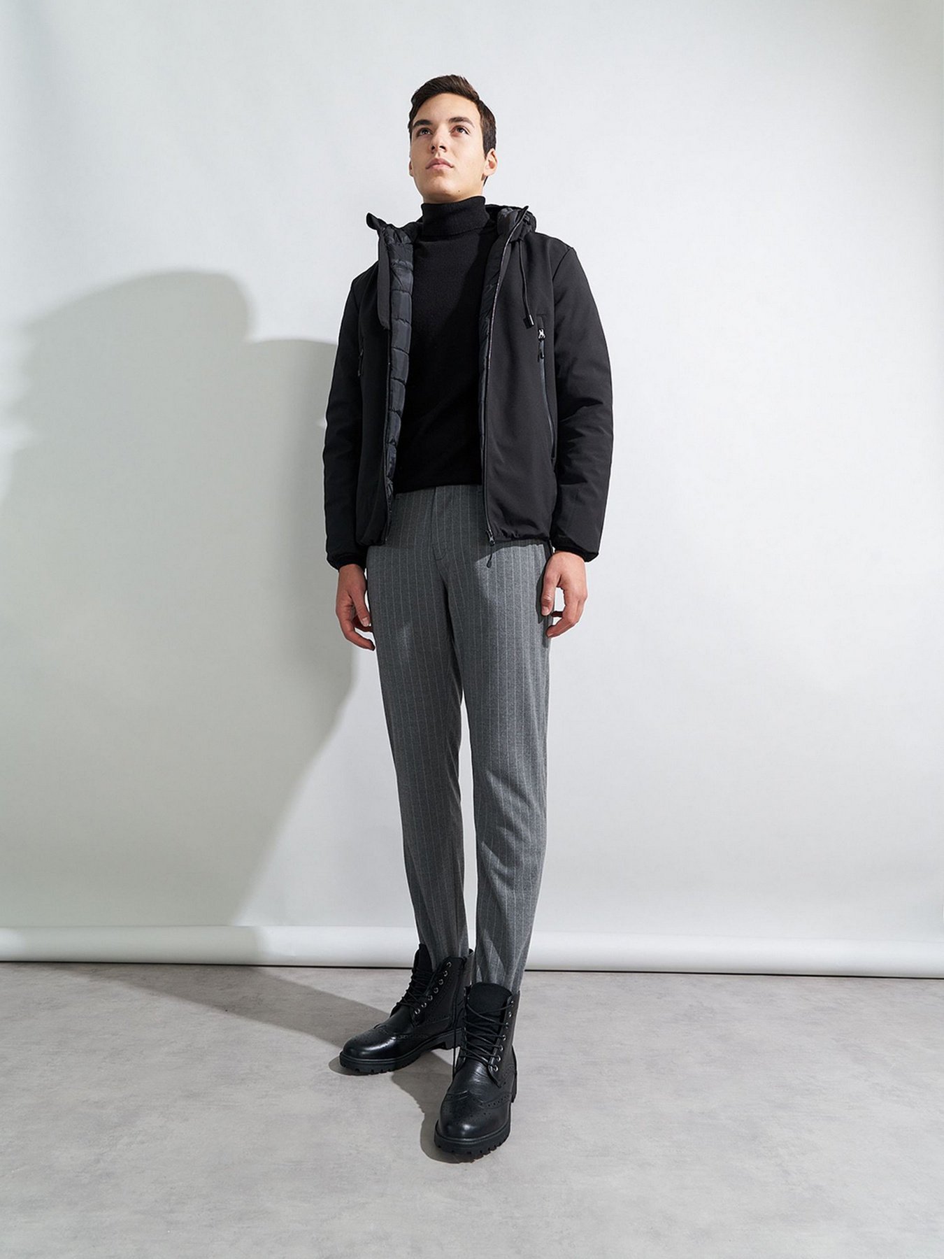 Демісезонна куртка Piazza Italia модель 72165_black Фото