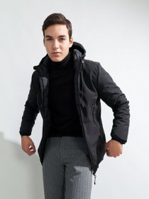 Демісезонна куртка Piazza Italia модель 72165_black Фото