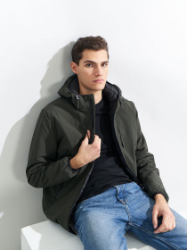 Демісезонна куртка Piazza Italia модель 72165_green Фото