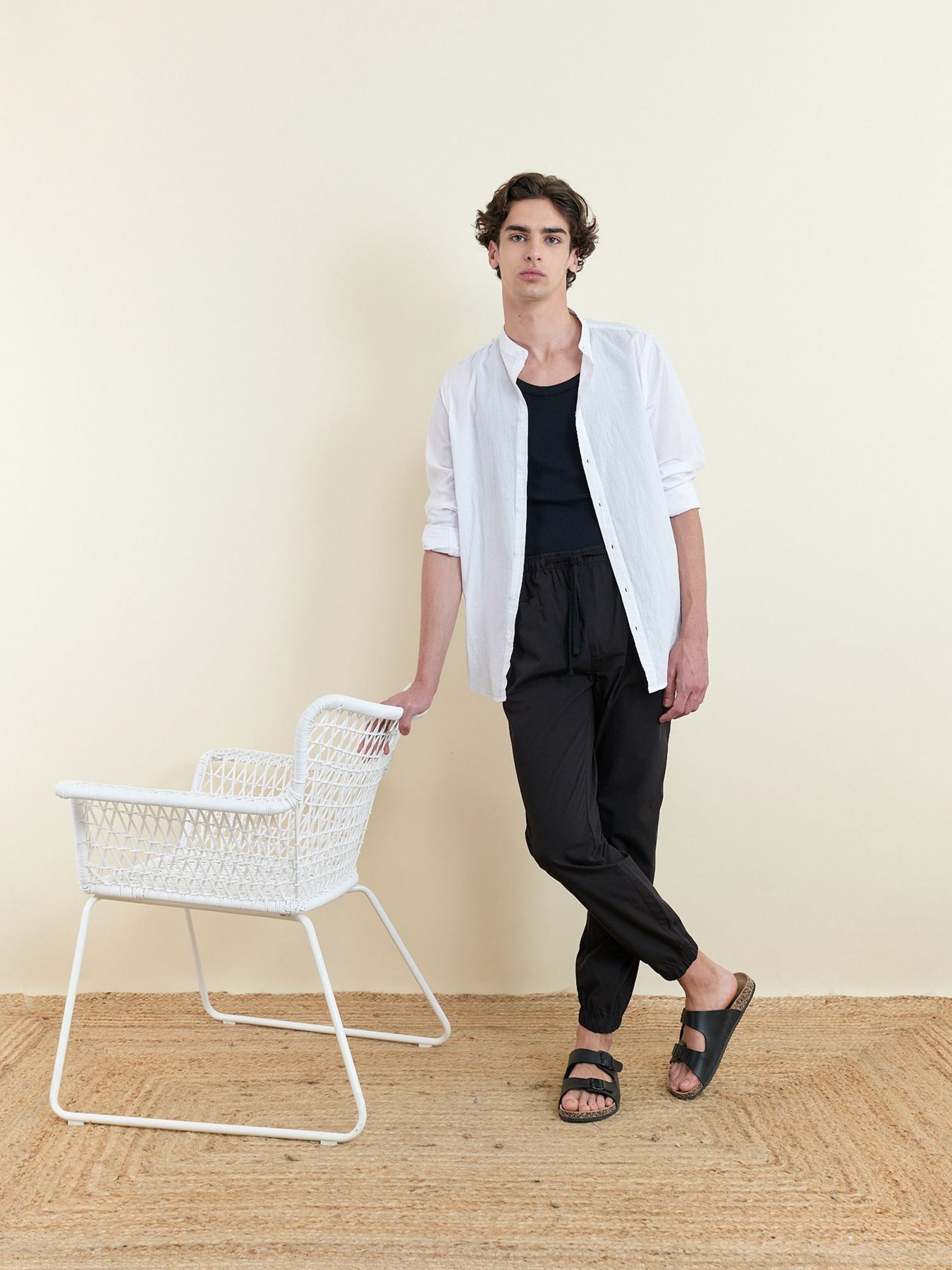 Зауженные джинсы Piazza Italia модель 02029_black Фото