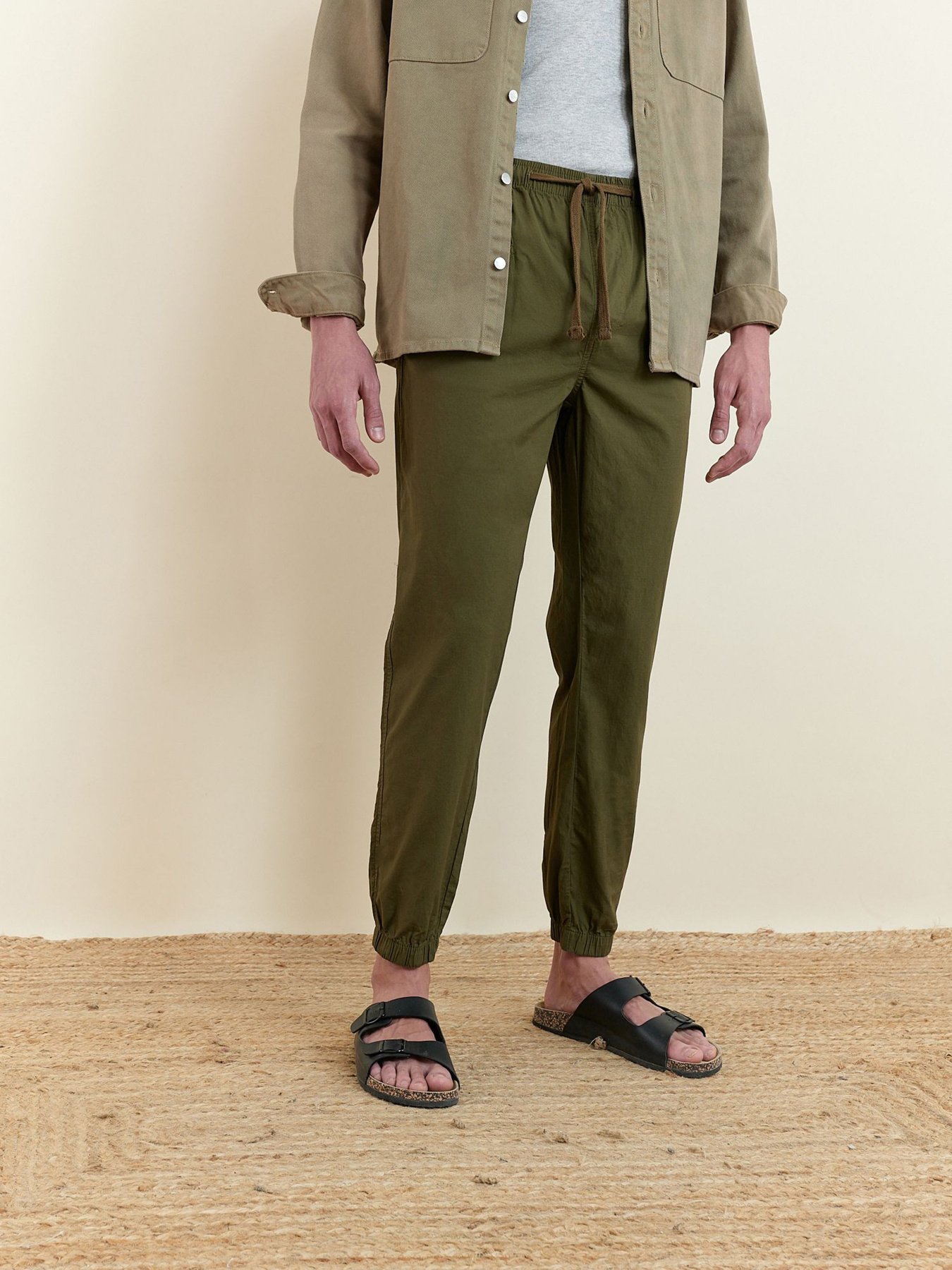 Джоггеры Piazza Italia модель 02029_army Фото