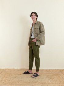 Джоггеры Piazza Italia модель 02029_army Фото