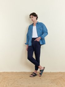 Джоггеры Piazza Italia модель 02029_blue Фото