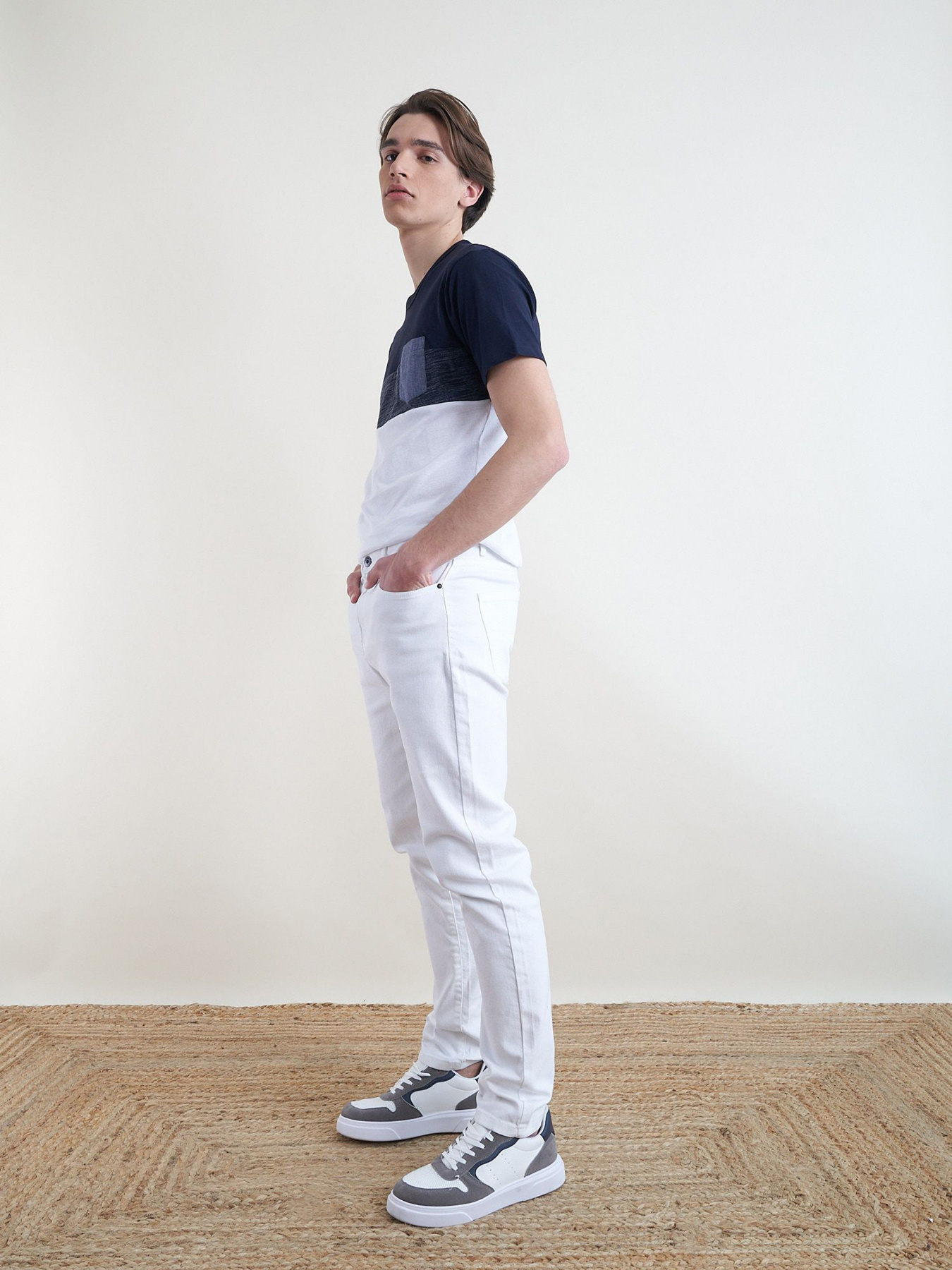 Футболка Piazza Italia модель 02458_blue Фото