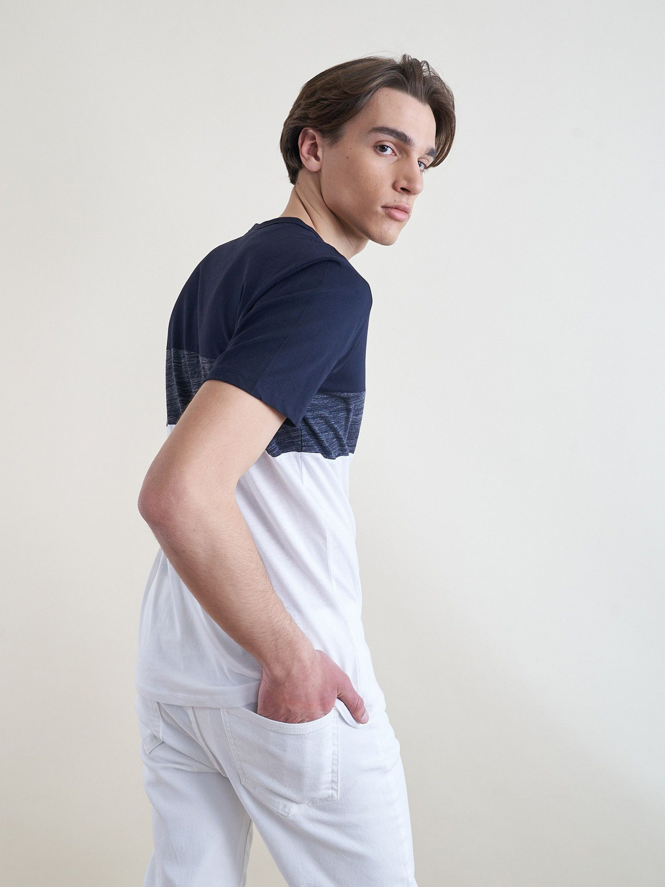 Футболка Piazza Italia модель 02458_blue Фото