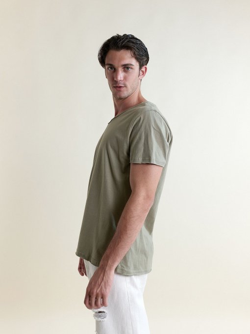 Футболка Piazza Italia модель 02647_sage Фото