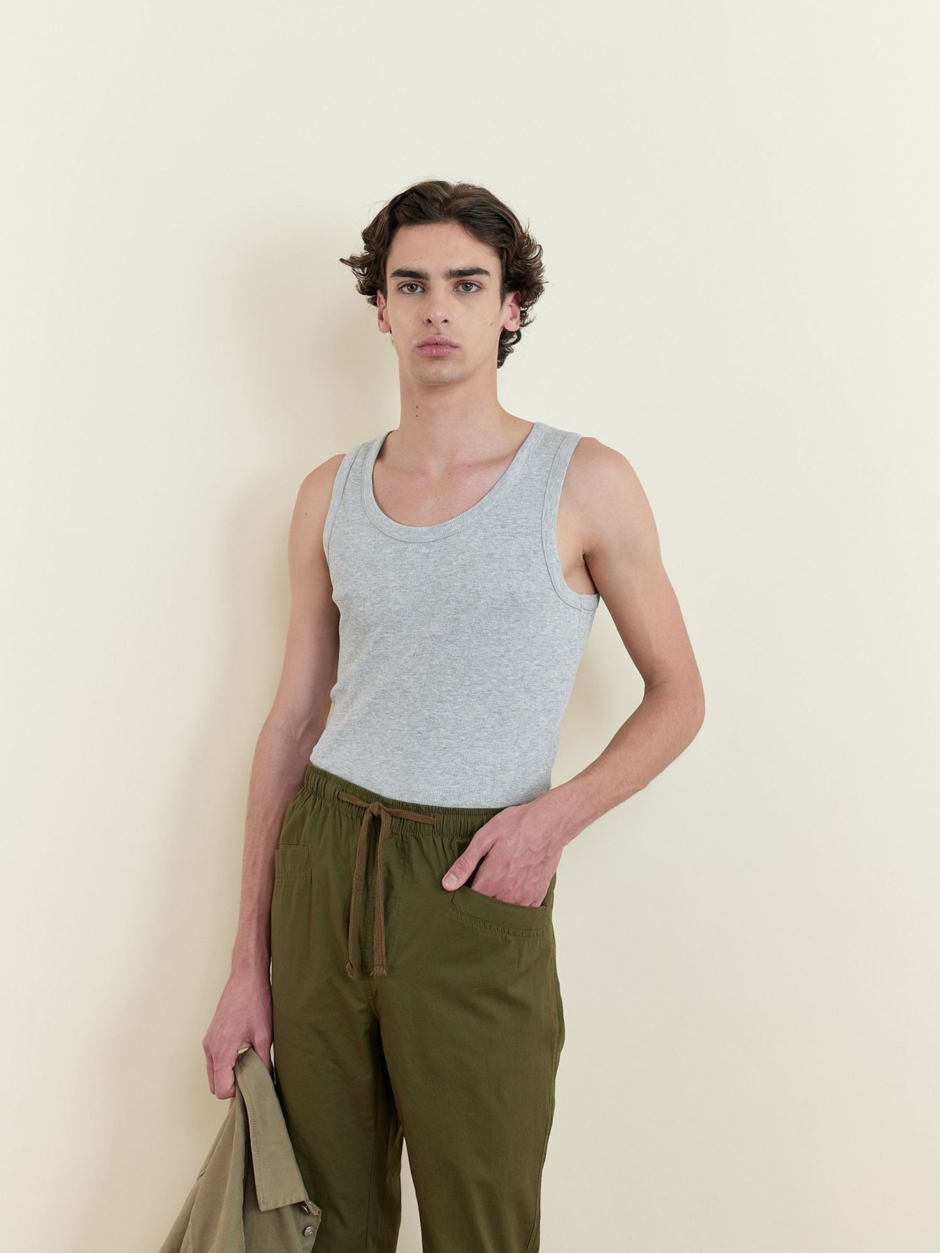 Майка Piazza Italia модель 03171_grey melange Фото