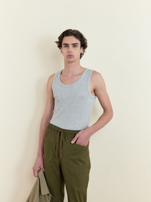 Майка Piazza Italia модель 03171_grey melange Фото