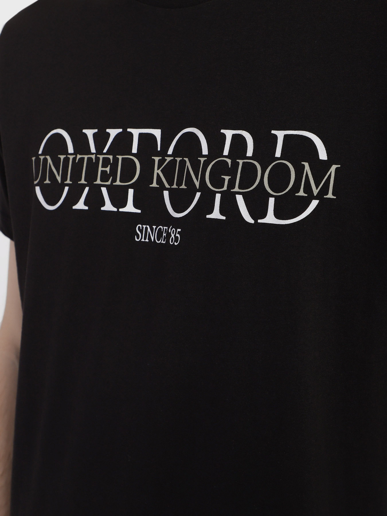 Футболка Piazza Italia модель 04320_black Фото