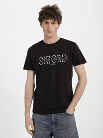 Футболка Piazza Italia модель 04320_black Фото