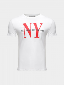 Футболка Piazza Italia модель 04320_white Фото