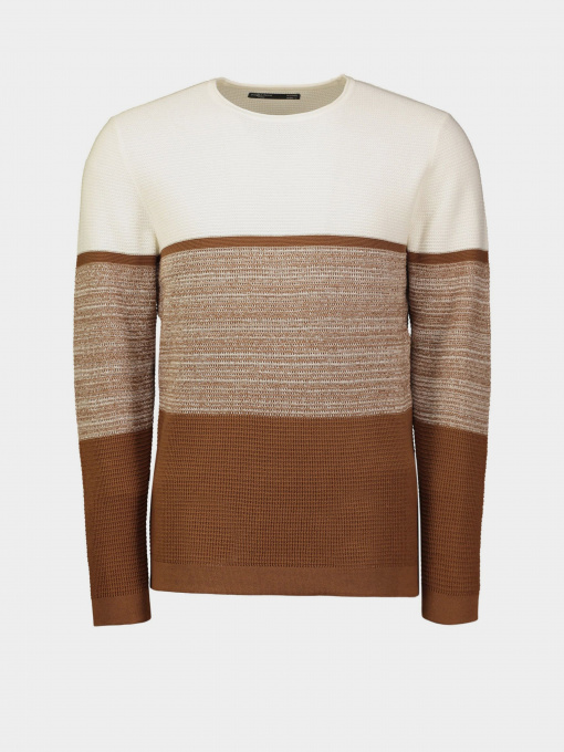 Джемпер Piazza Italia модель 04704_tobacco Фото