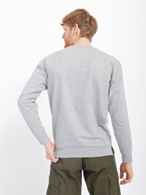 Свитшот Piazza Italia модель 04165_grey melange Фото