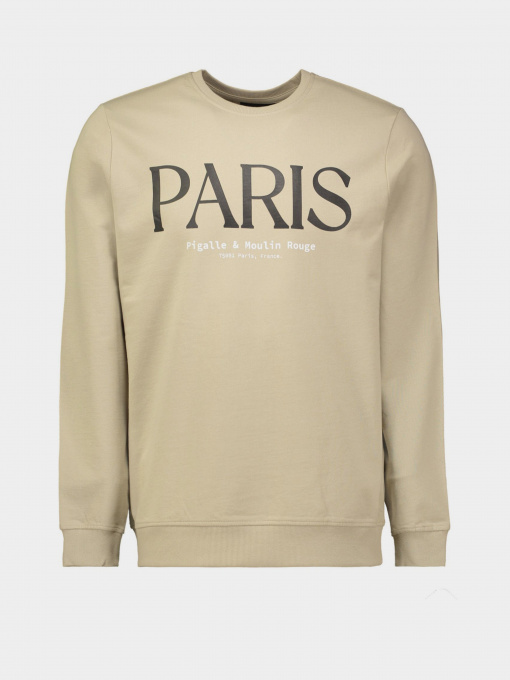 Свитшот Piazza Italia модель 04194_mastic Фото