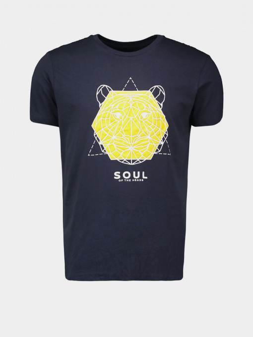 Футболка Piazza Italia модель 04317_blue Фото