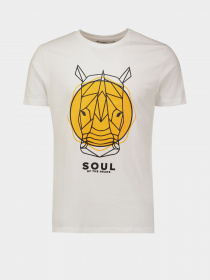 Футболка Piazza Italia модель 04317_white Фото