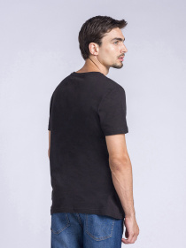 Футболка Piazza Italia модель 04319_black Фото