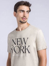 Футболка Piazza Italia модель 04319_mastic Фото