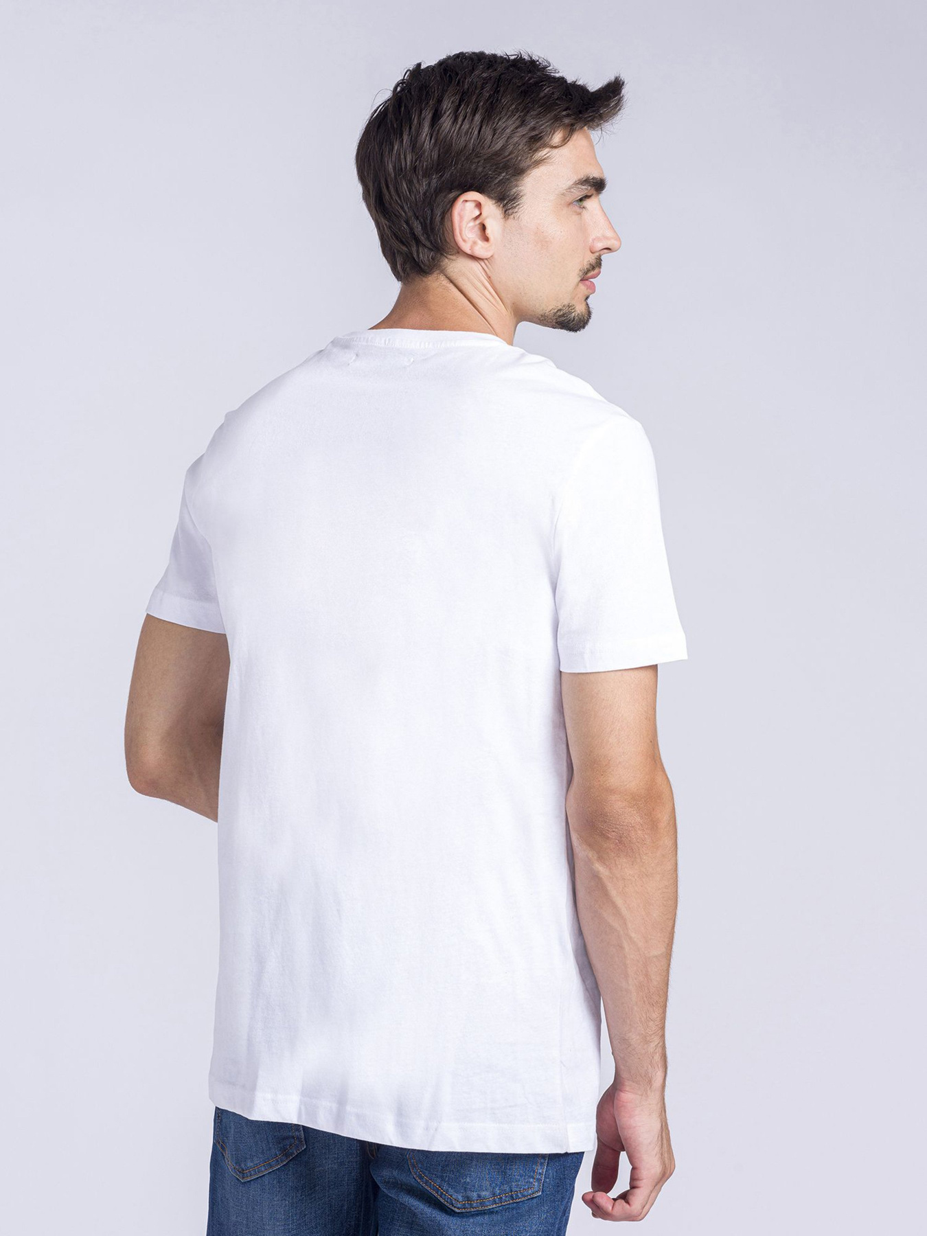 Футболка Piazza Italia модель 04319_white Фото