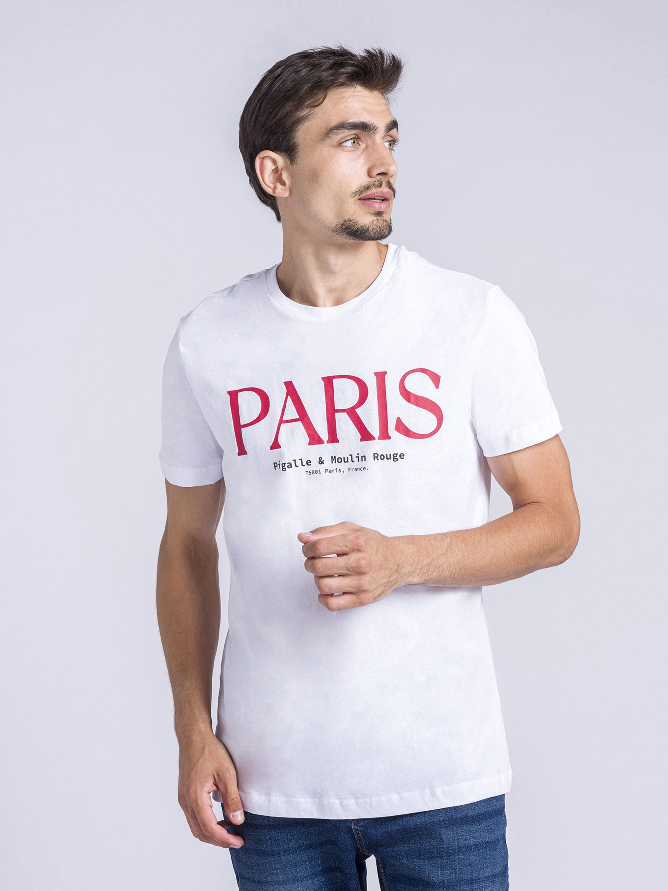 Футболка Piazza Italia модель 04319_white Фото