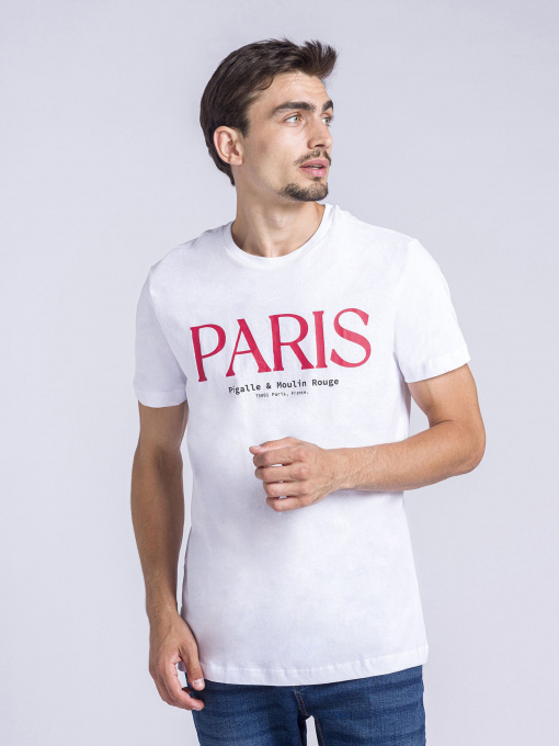 Футболка Piazza Italia модель 04319_white Фото