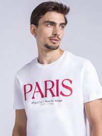 Футболка Piazza Italia модель 04319_white Футболка Piazza Italia модель 04319_white Фото