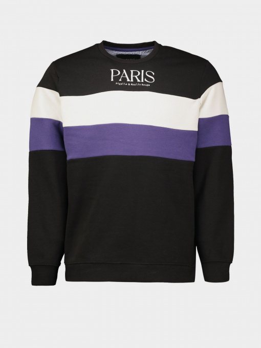 Свитшот Piazza Italia модель 04410_black Фото