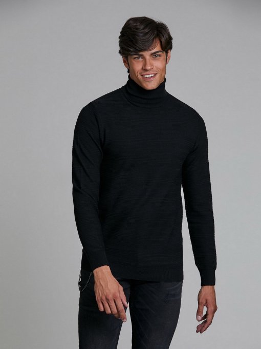 Водолазка Piazza Italia модель 38088_black Фото